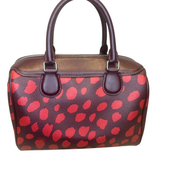 Coach Mini Bennett Satchel With Deer Spot Print - Picture 4 of 7
